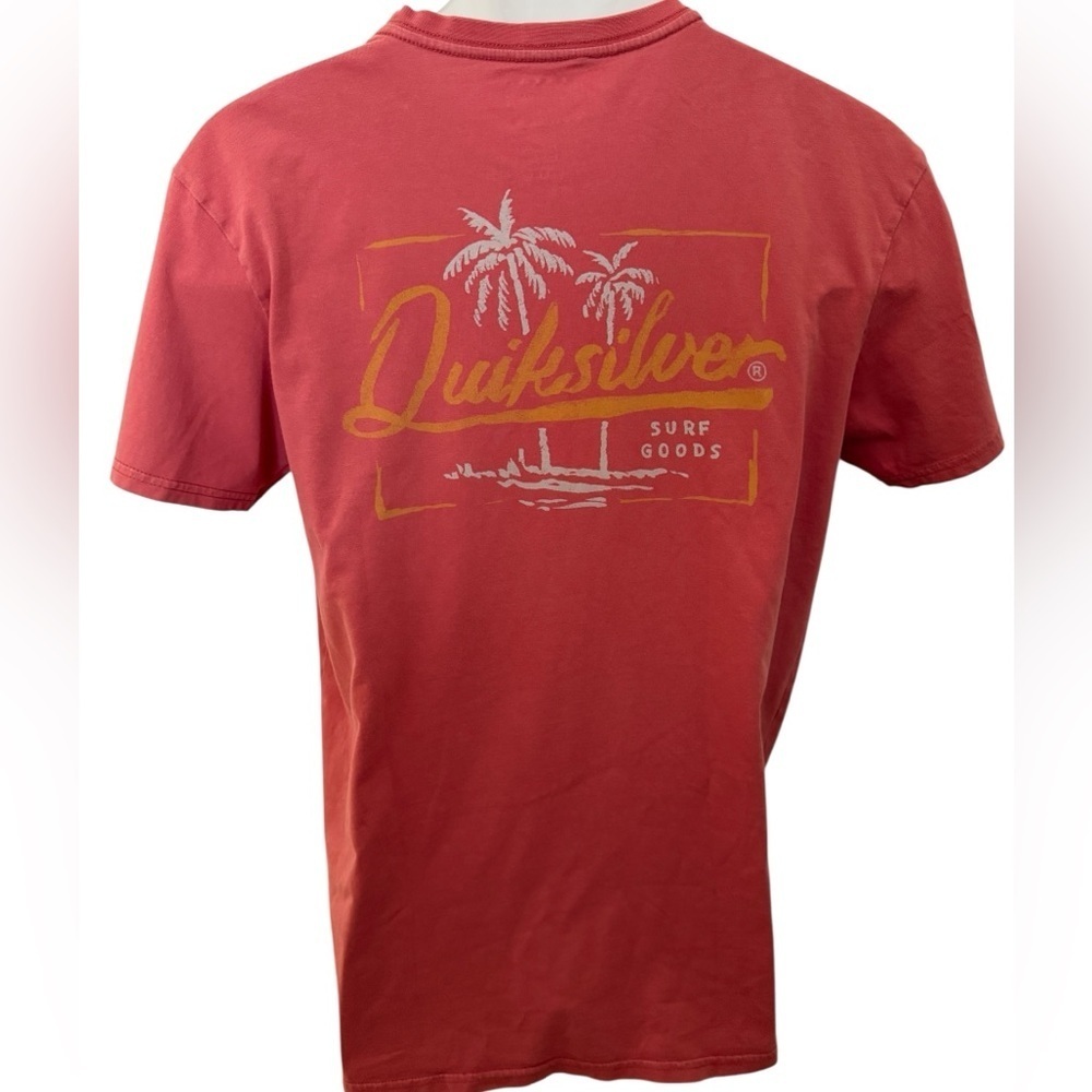 QUIKSILVER Surf Goods Tee Shirt Men M Medium Modern Fit